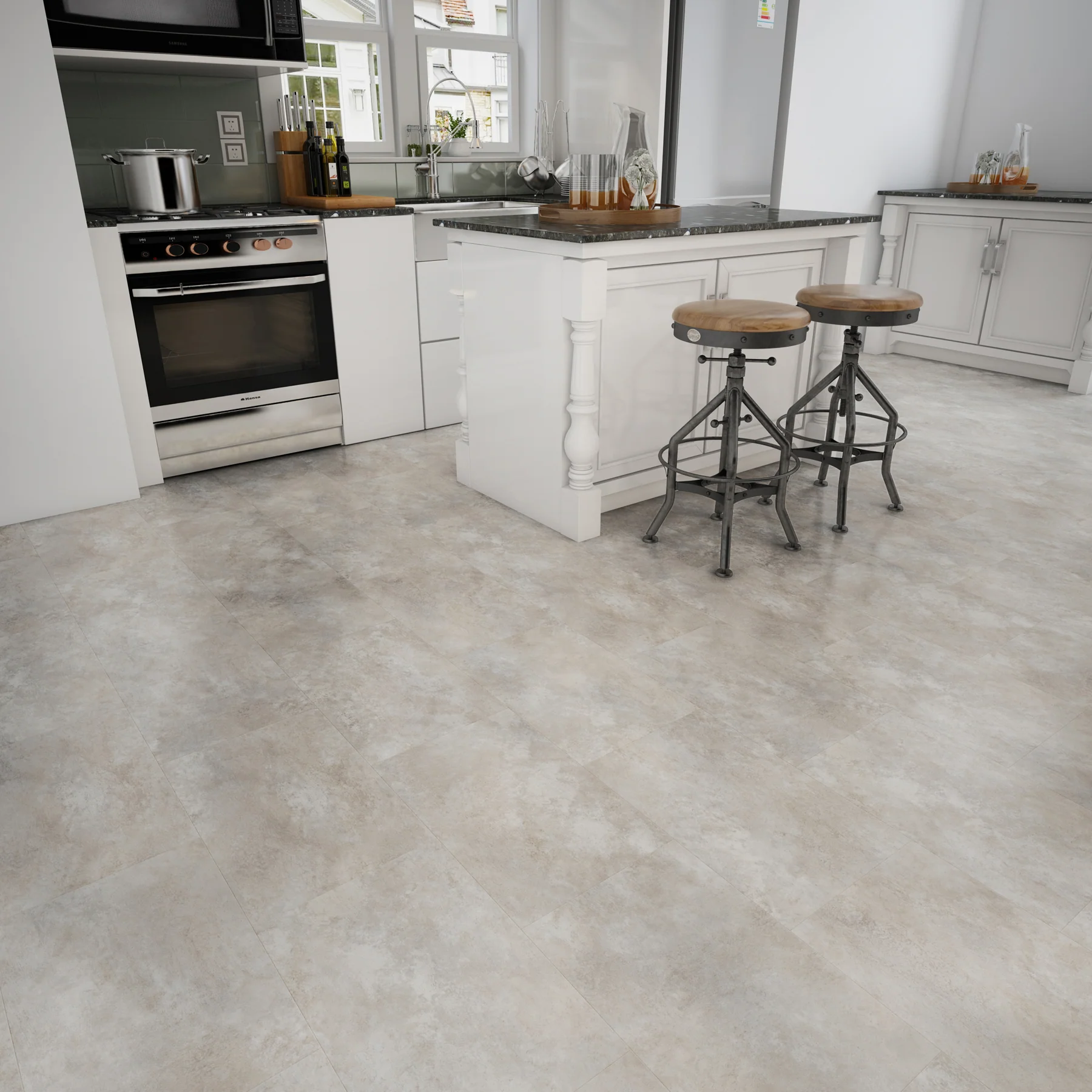 Brampton Chase-Stones-Santorini-LVT