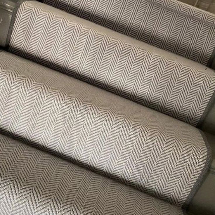 herringbone stair runner